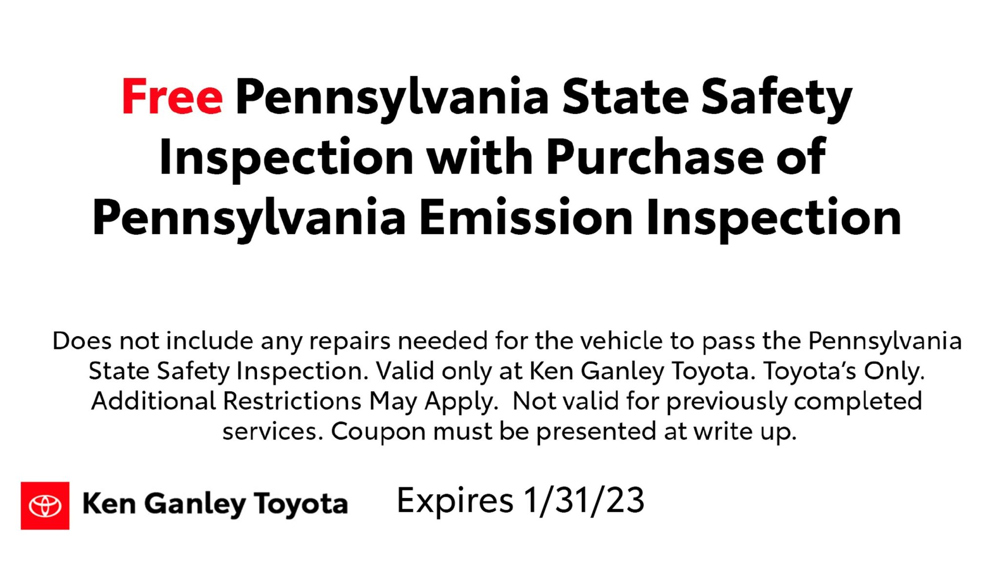 Ken Ganley Toyota Western Pennsylvania Toyota Dealers Service